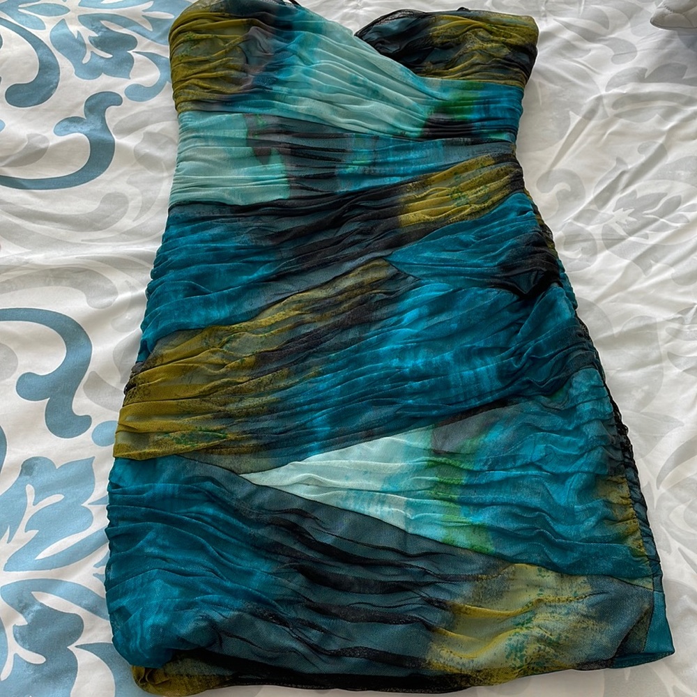 BCBG Strapless Mini Dress